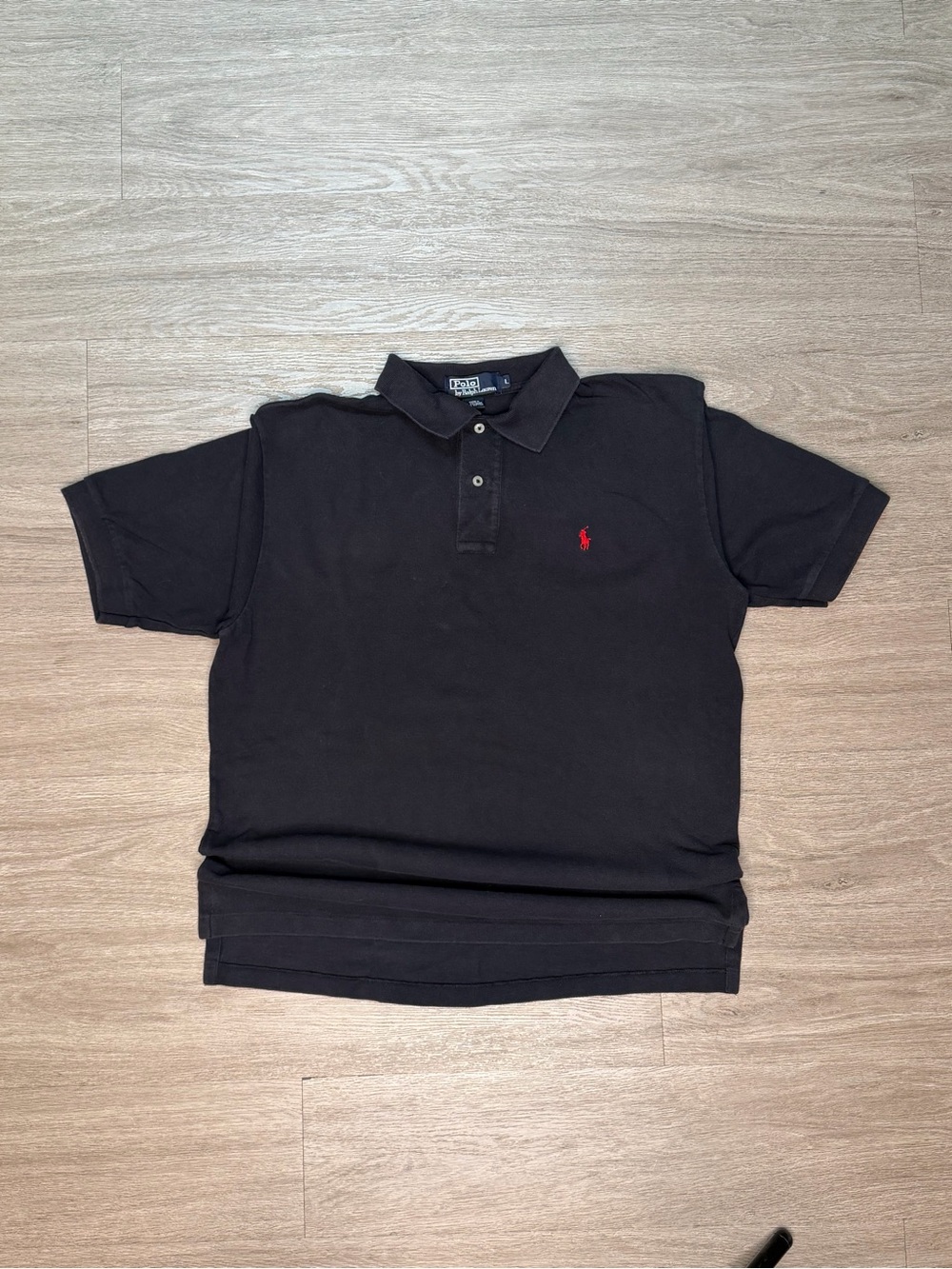 Polo by Ralph Lauren Black Polo with Red Pony
